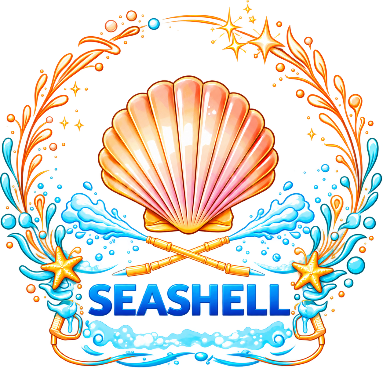 Seashell Power Wash logo